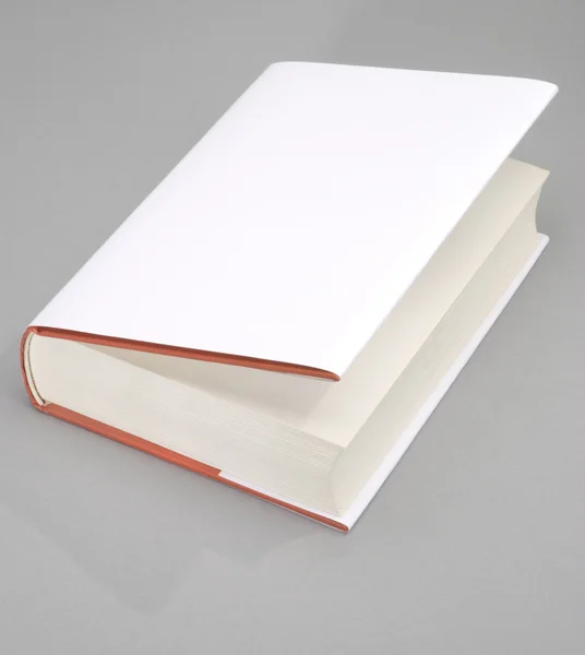Libro Blanco Cubierta Blanca — Foto de Stock