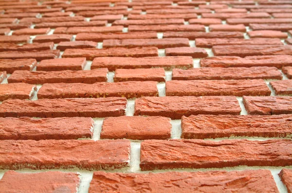Tekstura Ściana Czerwonej Cegły — Zdjęcie stockowe
