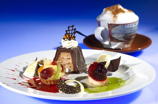 The mini desserts — Stock Photo, Image