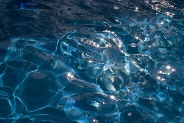 A textura da água — Fotografia de Stock