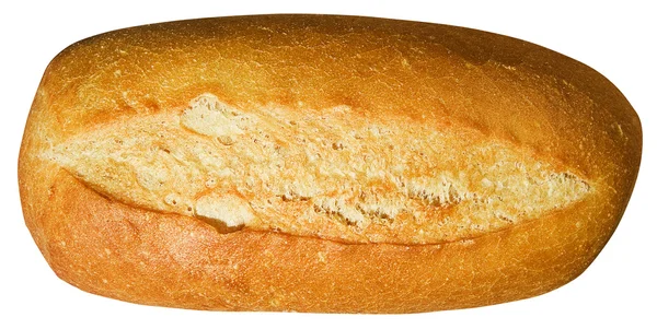 一个温暖新鲜出炉法式面包配釉面外壳 — 图库照片