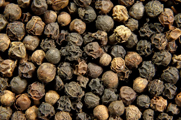 stock image Texture Black pepper balls isolated