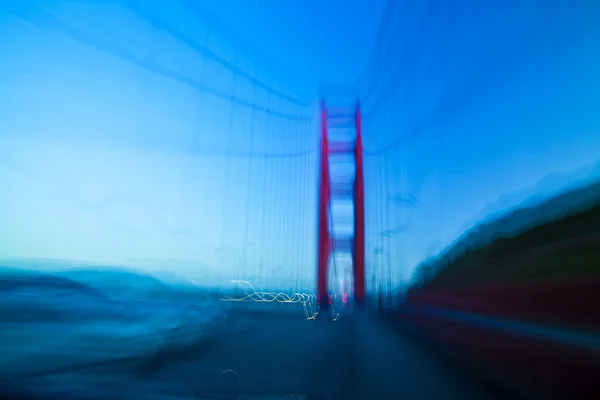 Мост Золотые Ворота Заливе Сан Франциско — стоковое фото
