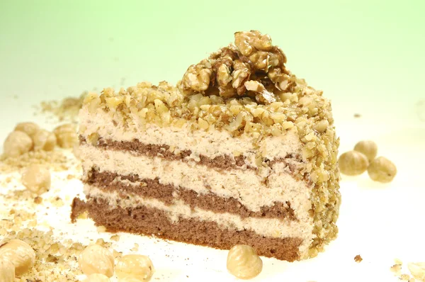 Nuts cake — Stock Photo, Image