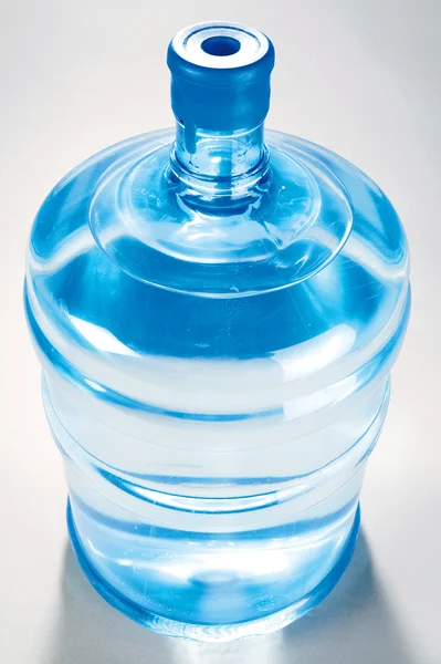 Ver Través Tanque Agua Azul — Foto de Stock