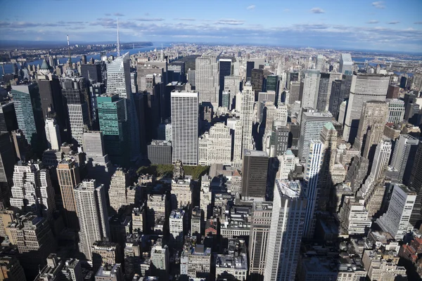 Das New York City Panorama Mit Central Park Und George — Stockfoto