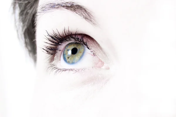 Vackra kvinnliga ögon — Stockfoto