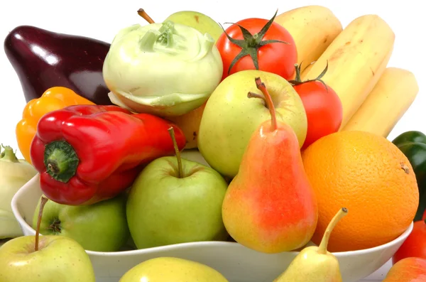 A friss gyümölcs és zöldség — Stock Fotó