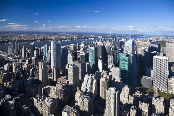 The New York City panorama Royalty Free Stock Photos