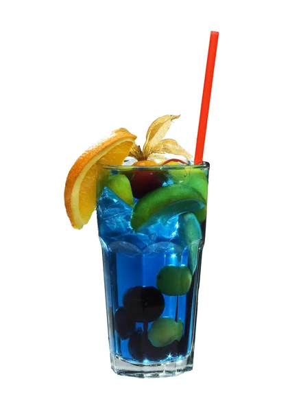 Cocktail "blue moon" — Stockfoto