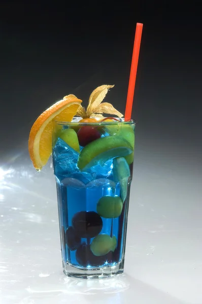 Cocktail "blue moon" — Stockfoto