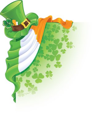 Saint Patrick's Day corner clipart