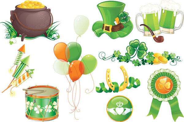 St.Patrick's Day symbols