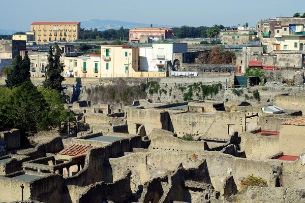 stock image Excavation of Herculaneum city in Ercolano in Italy