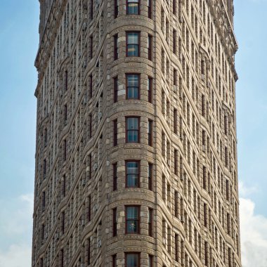 The Flatiron Building in New York City clipart