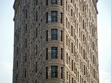 The Flatiron Building in New York City clipart