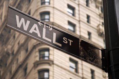 New York 'ta Wall Street tabelası
