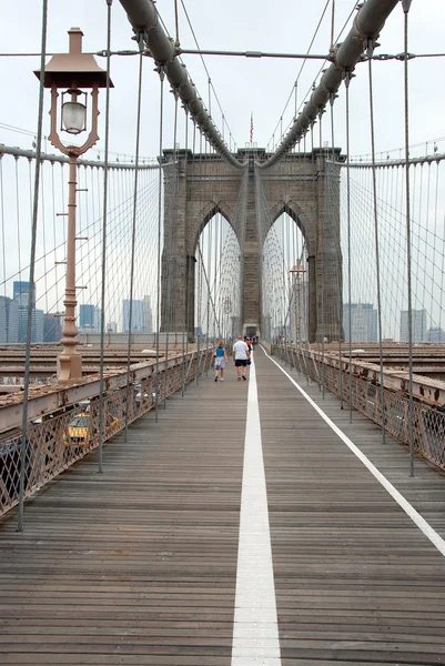Ponte di Brooklyn a New York City — Foto Stock