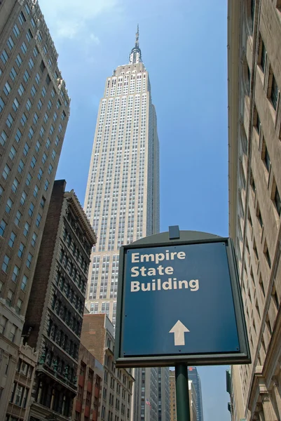 El Empire State Building en Nueva York —  Fotos de Stock