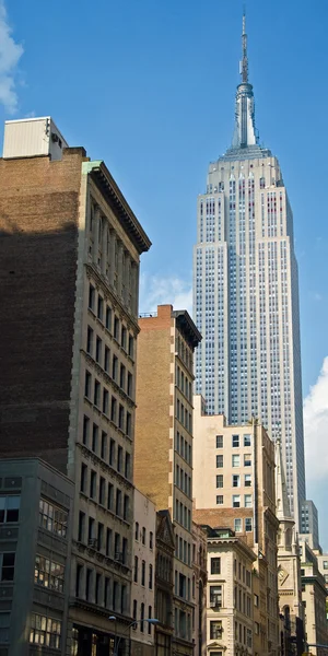 帝国大厦在纽约城 — 图库照片