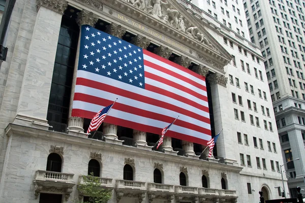 Die New Yorker Börse — Stockfoto