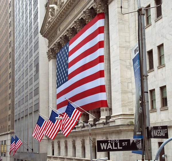 De new york stock exchange — Stockfoto