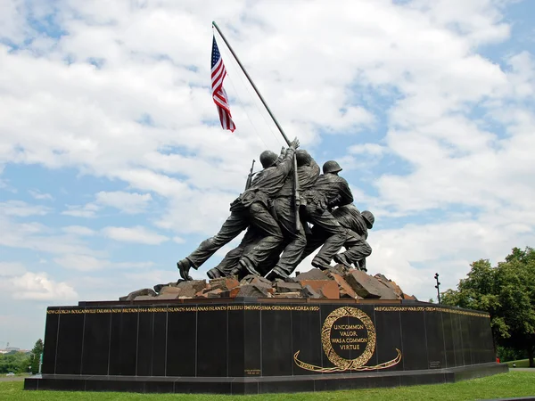 Monumento a Iwo Jima en Washington DC — Foto de Stock
