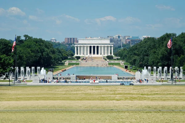 Пам "ятник Лінкольну у Вашингтоні — стокове фото