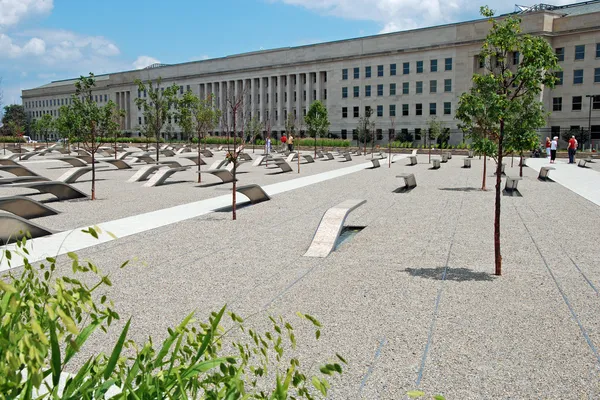 Pentagon memorial in Washington Dc — Stockfoto
