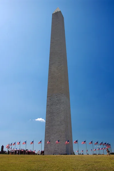 Washingtonský památník ve Washingtonu DC — Stock fotografie