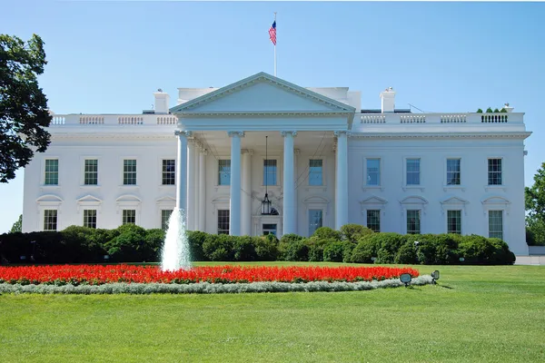 워싱턴 DC 에 있는 백악관 — 스톡 사진