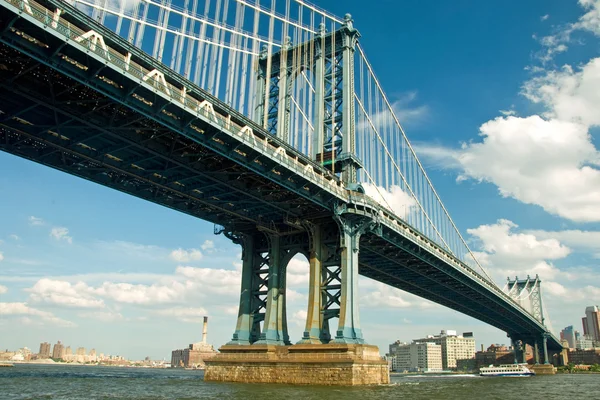 Puente Manhattan en la ciudad de Nueva York —  Fotos de Stock