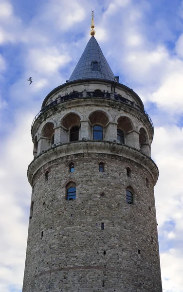Wieża Galata w Stambule Turcja — Zdjęcie stockowe