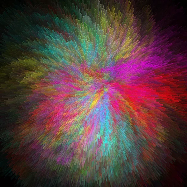 Μια έκρηξη των χρωμάτων — Φωτογραφία Αρχείου