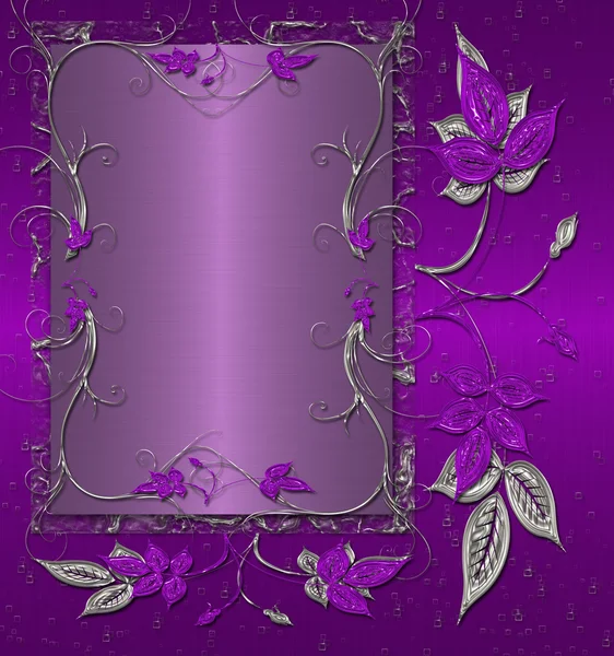 Fond vintage violet — Photo