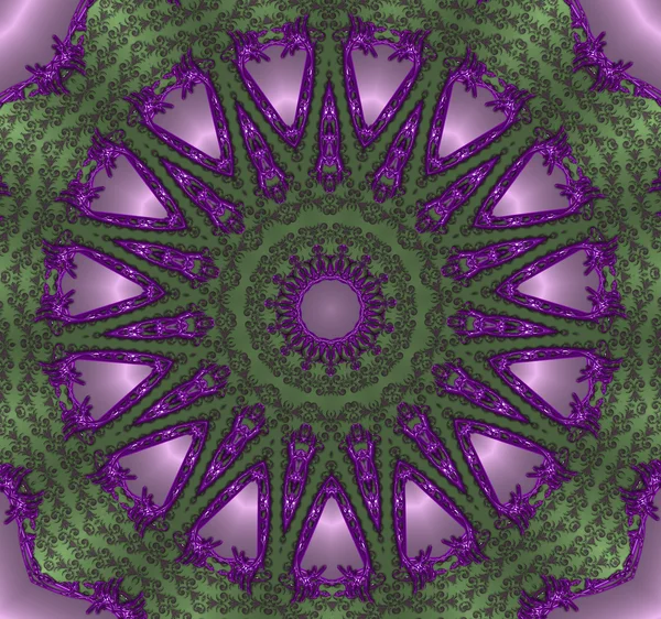 Green with lilac abstract — Stock Photo, Image