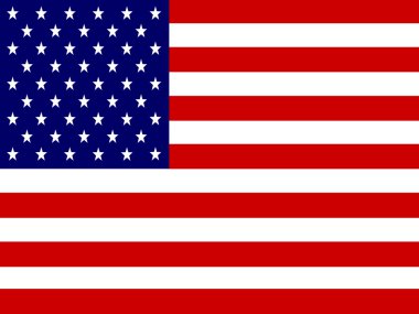 American flag clipart