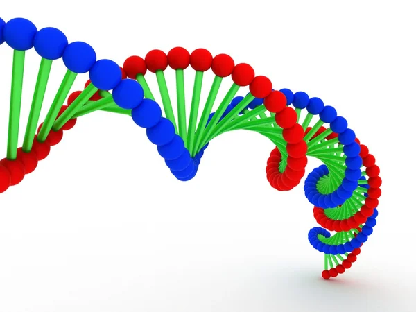 Elica del DNA — Foto Stock