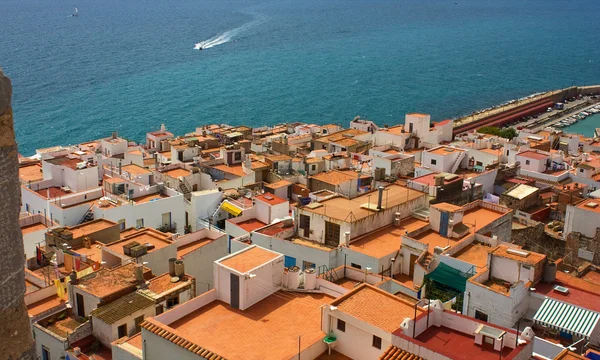 Coastal Spanish town. — Stock Photo, Image