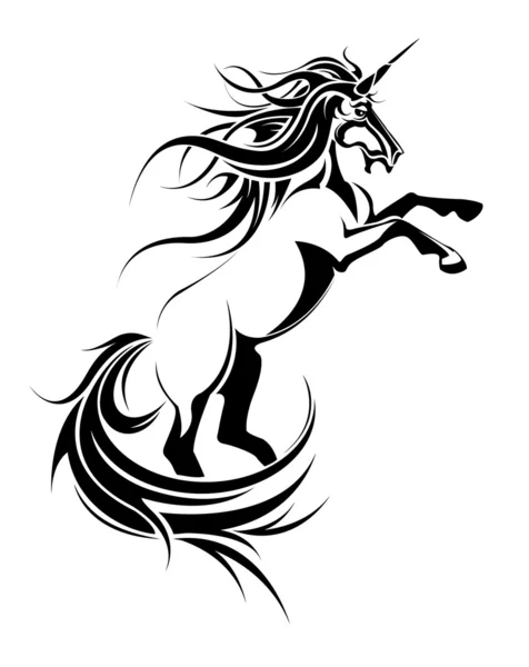 Stock vector Unicorn