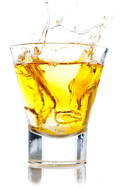 Whiskey splash — Stock Photo, Image