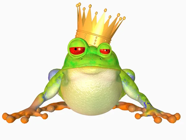 Žabí král — Stock fotografie
