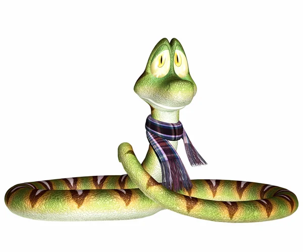 Snake toon — Stock Photo, Image