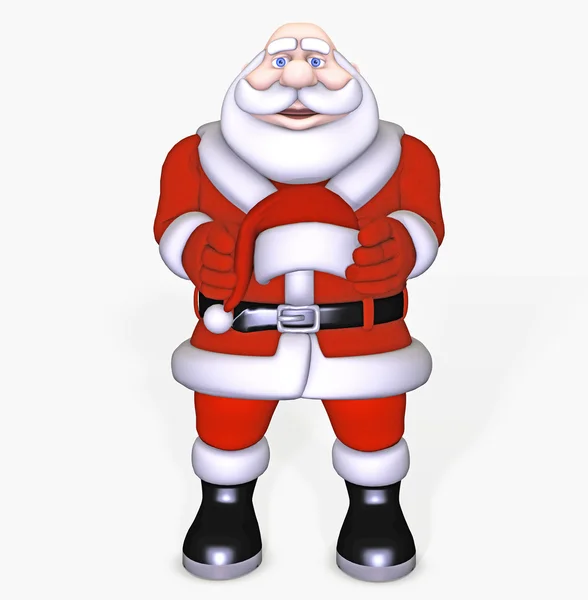 Glücklicher Weihnachtsmann — Stockfoto