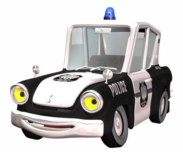 トゥーンの警察車 — ストック写真