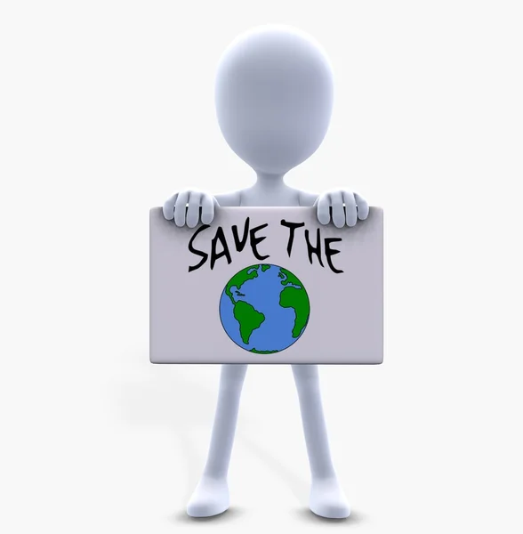 Save the world — Stock Photo, Image