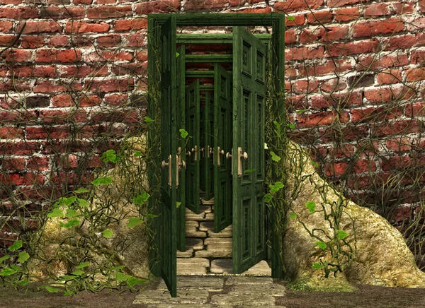 Puertas interminables — Foto de Stock