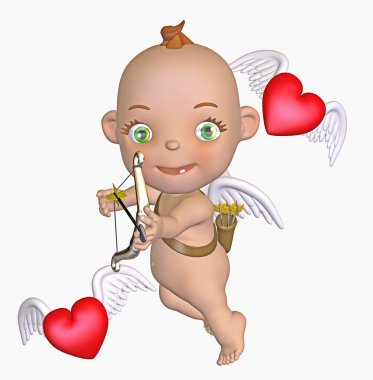 Toon cupid clipart