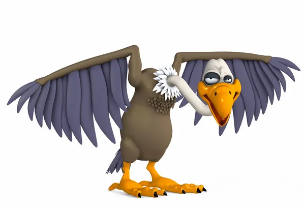 Toon abutre — Fotografia de Stock