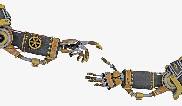 The Birth of Artificial Intelligence — Stock Image The Birth of Artificial Intelligence Stock Image